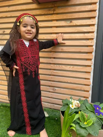 فستان تطريز جلابيه 2