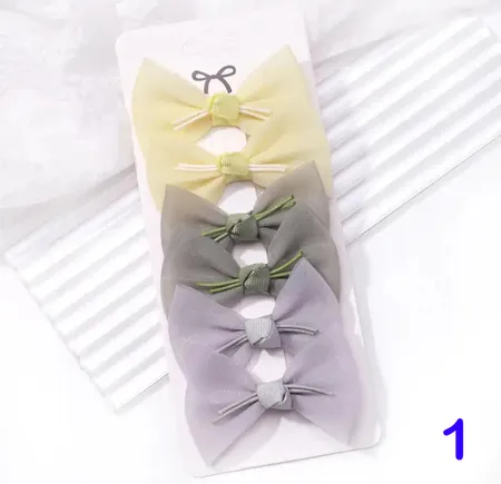 بكل ببيونه شيفون 6 قطع