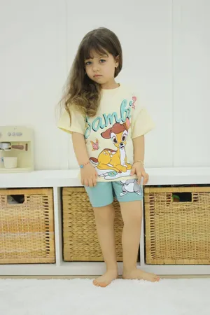 طقم bambi ازرق