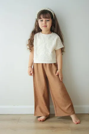 طقم رسمي بنطلون عريض