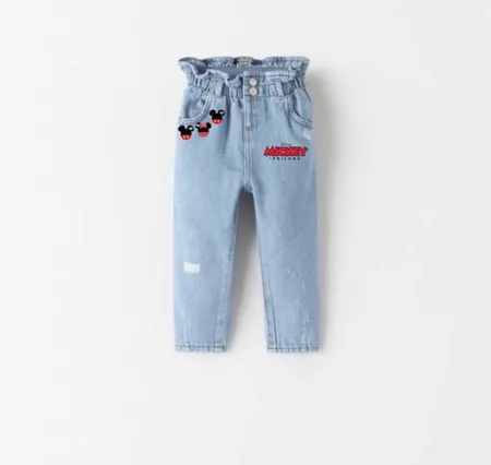 بنطلون جينز ميني ماوس
