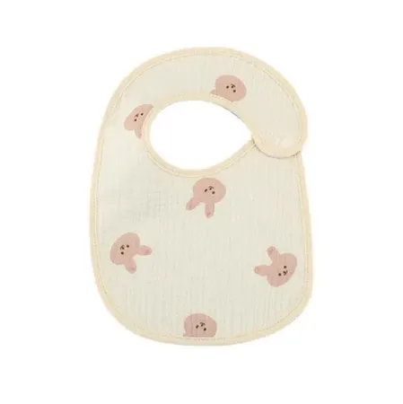 مريلة رسمة ارانب لون زهري