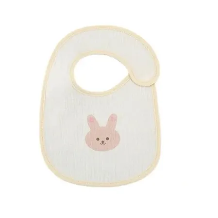 مريلة رسمة ارنب لون زهري