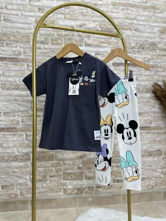 zara set ميكي و ميني ماوس وبطبوط